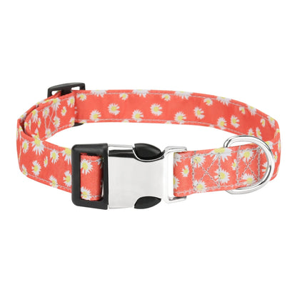 Chrysanthemum Pattern Pet Collar Flower Cat Dog Collar Pet Accessories