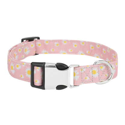 Chrysanthemum Pattern Pet Collar Flower Cat Dog Collar Pet Accessories